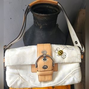Rare limited edition bee coach small hand bag